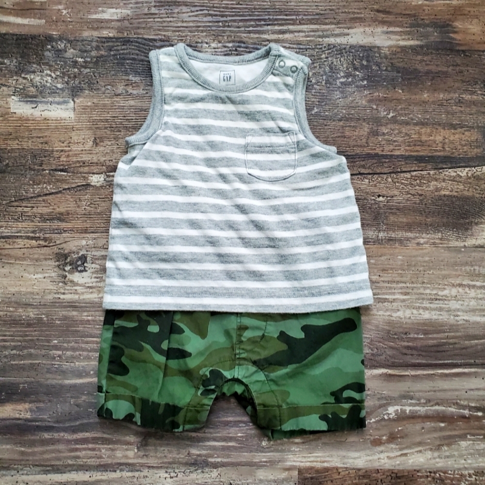 Baby boys 6 month romper